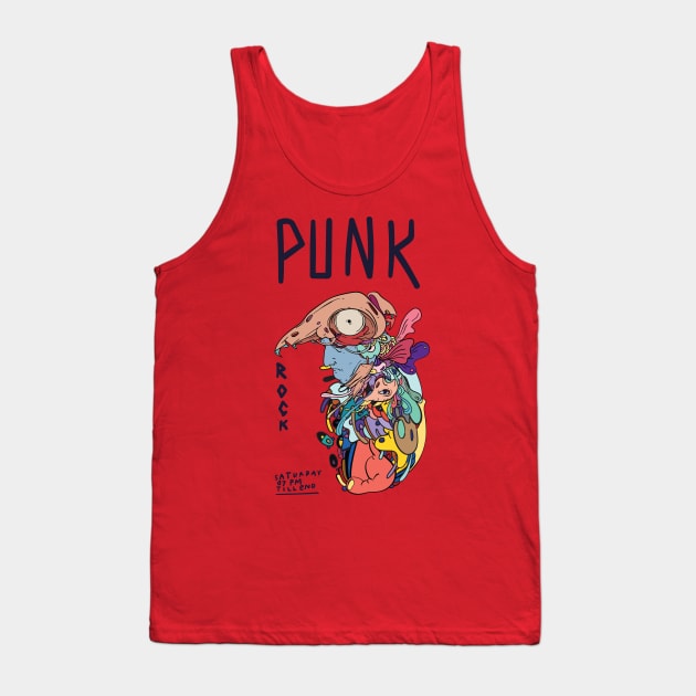 Punk Rock Tank Top by Music Lover